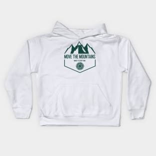 Move the mountains, Mindset is everything Kids Hoodie